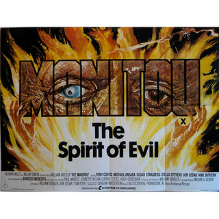 Illustration for article titled The Manitou Blu-ray release: Evil does not die... It waits to be re-born!